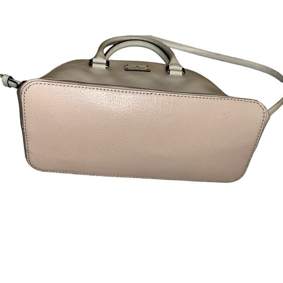 Kate Spade‎ Medium Light Pink and Cream Handbag Purse - Picture 3 of 16